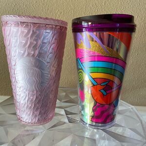 Starbucks Singleton Pride 16 oz Tumbler Blush Pink 16 oz Tumbler